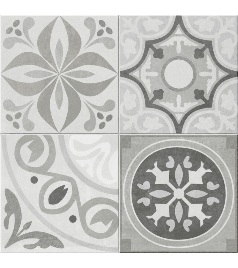 კერამ. ფილა  PATCHWORK GREY MT  45X45  CIFRE  S.L.