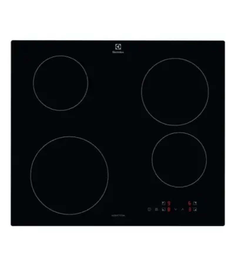 ჩასაშენებელი ელექტრო ზედაპირი  EIB60420CK  4-იანი  INDUCTION  შავი   Electrolux 