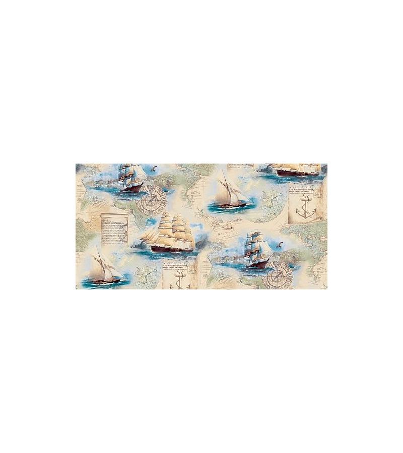 Обои на основе винилового флизелина #3758-2 Волшебное путешествие 1,06*10 м. Эрисманн