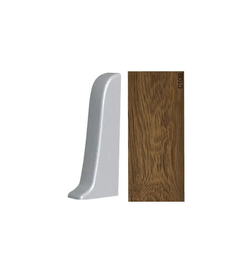 plastic Plinth fitting APOLLO GLOSS - left end C-108 gloss