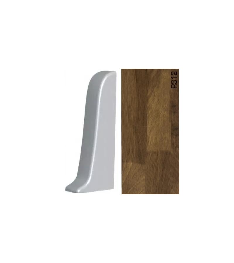 plastic Plinth fitting APOLLO GLOSS - left end R-312 gloss