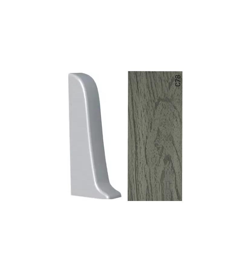 plastic Plinth Fitting APOLLO GLOSS - Right End C-78 Gloss