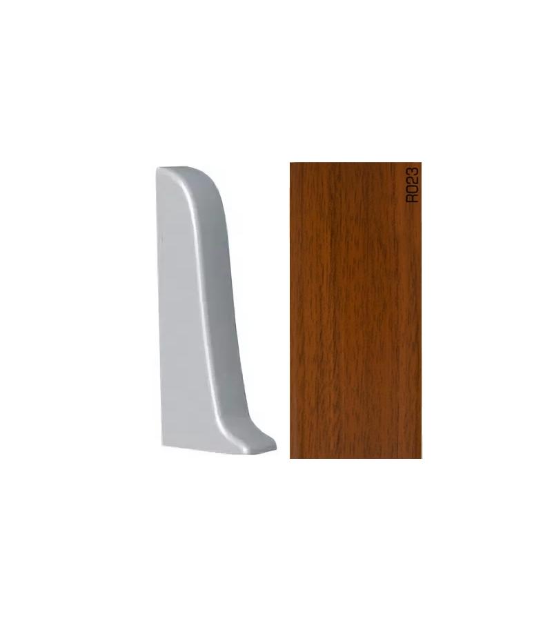 პლასტ. პლინტუსის ფიტინგი  APOLLO GLOSS -  მარჯვენა დაბოლოება  R-023  პრიალა