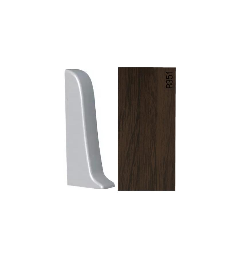 plastic Plinth fitting APOLLO GLOSS - right end R-351 gloss