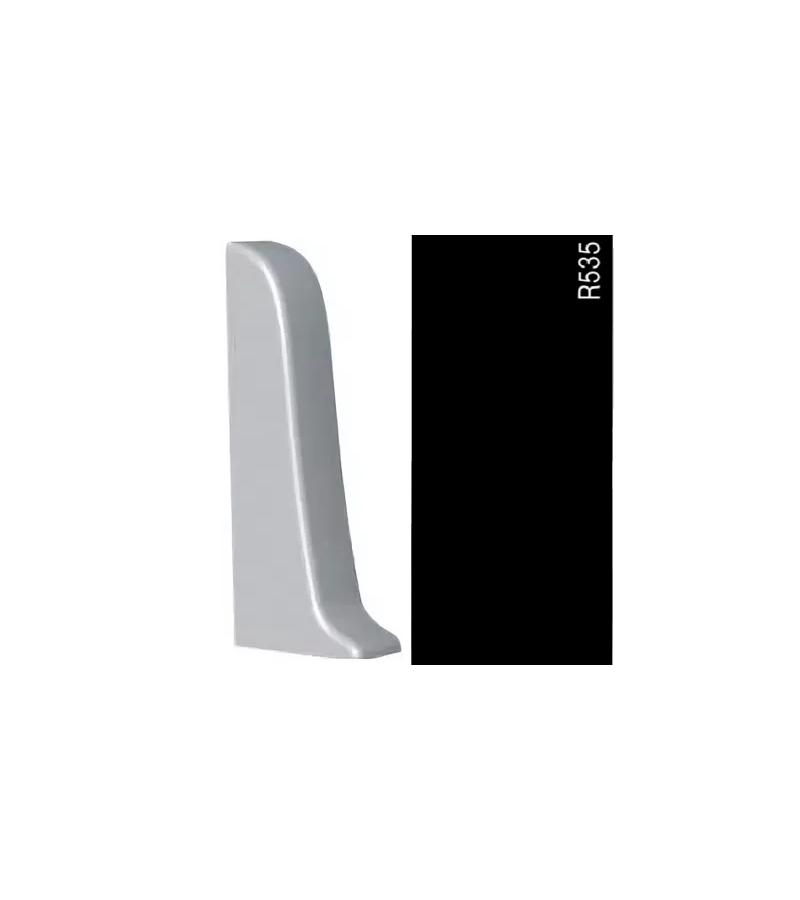 Плинтус пластиковый APOLLO - правый конец R-535 Matov