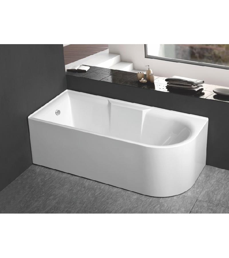 პლასტმასის აბაზანა  C-3022  L  მარცხენა  ზომა. 75*170*56 სმ Aokelya