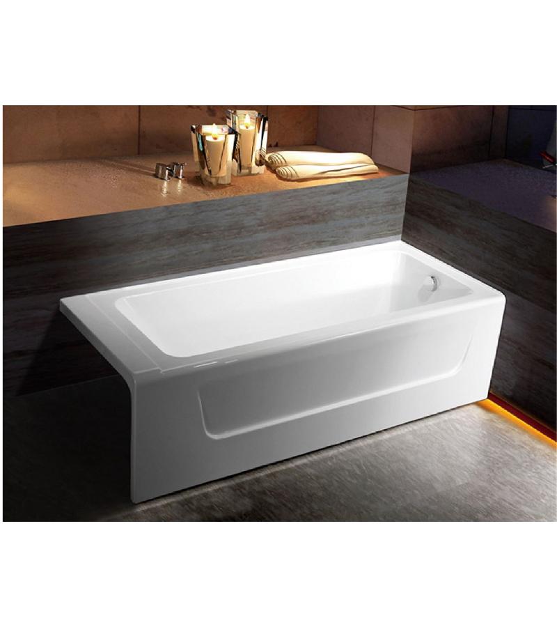 პლასტმასის აბაზანა  C-460 R  მარჯვენა  ზომა. 75*160*56 სმ Aokelya