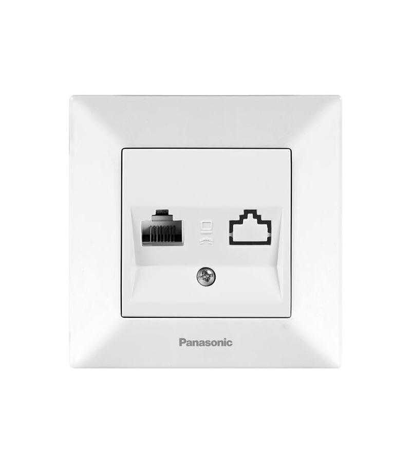 Rosette PANASONIC ARKEDIA SLIM comp. Tekli Data White