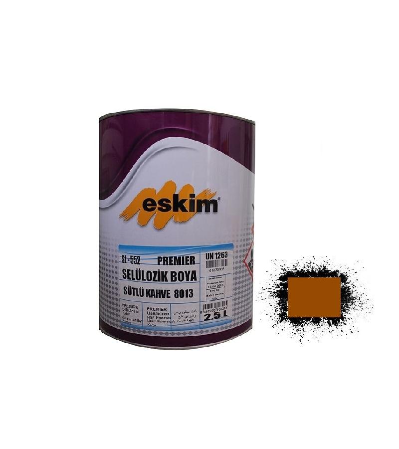 Paint Eskim Cellulozik Paint (8011) brown 2.5lt