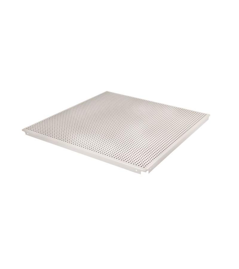 Al. Ceiling white 600*600*0.6 mm 5mm dia