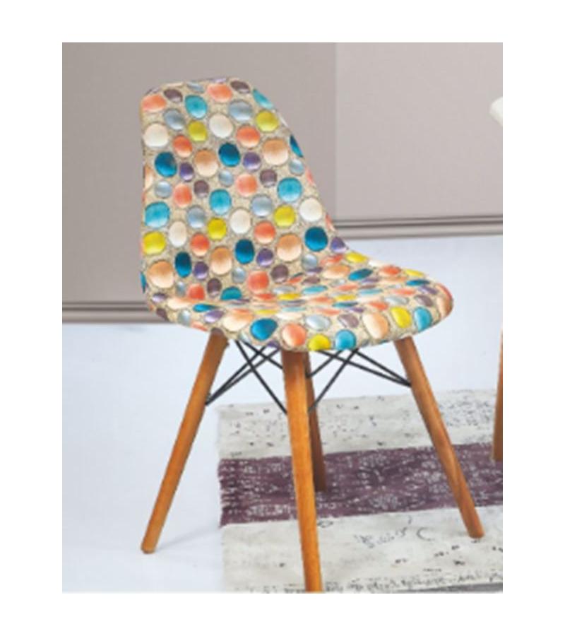 Chair ALIN A.415 color. Damla bitter. ANILAN MOBILYA