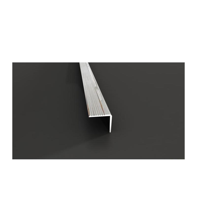 L край ступени лестницы алюминиевый SMT-1175 10Х24 2,7м глянцевый темный. САМЕТ