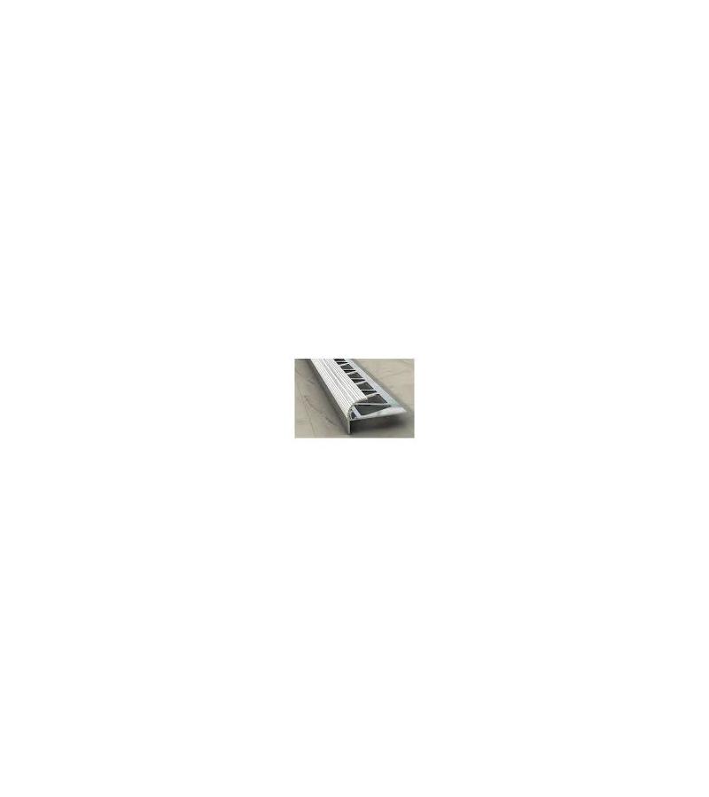 Aluminum outer corner double SMT-1048 12X12 mm 2.7m glossy dark. SAMET