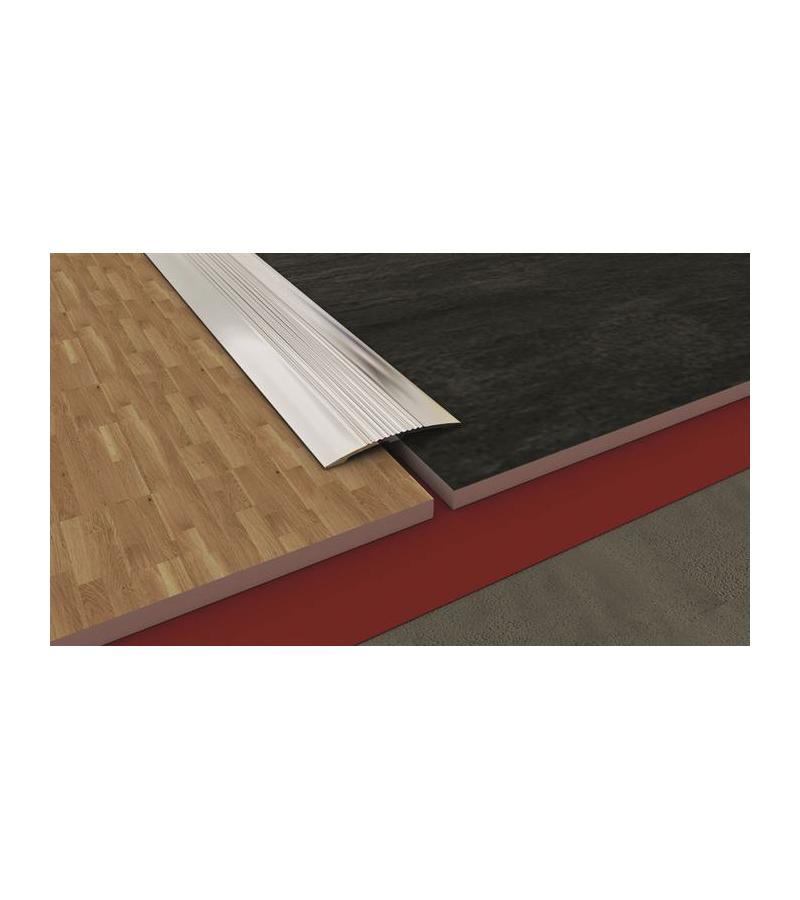 Laminate cover aluminum corrugated SMT-1123 38mm 2.7m glossy dark. SAMET
