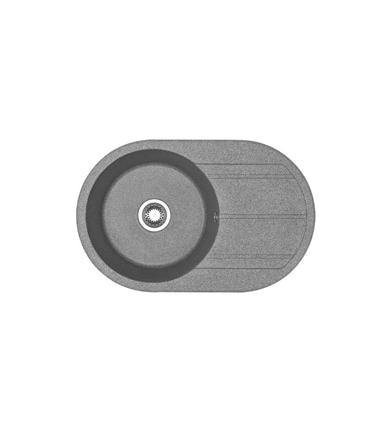 სამზარეულოს ნიჟარა Амира ფერი Серый მწარ. AQUATON