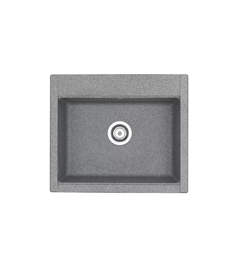 Мойка кухонная Делия 60 цвет Серый горький. АКВАТОН