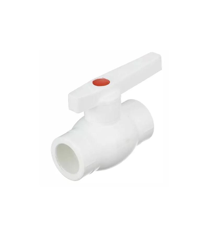 ვინტილი ბურთულა  BR  20 მმ  თითბ. თეთრი  MODUS 