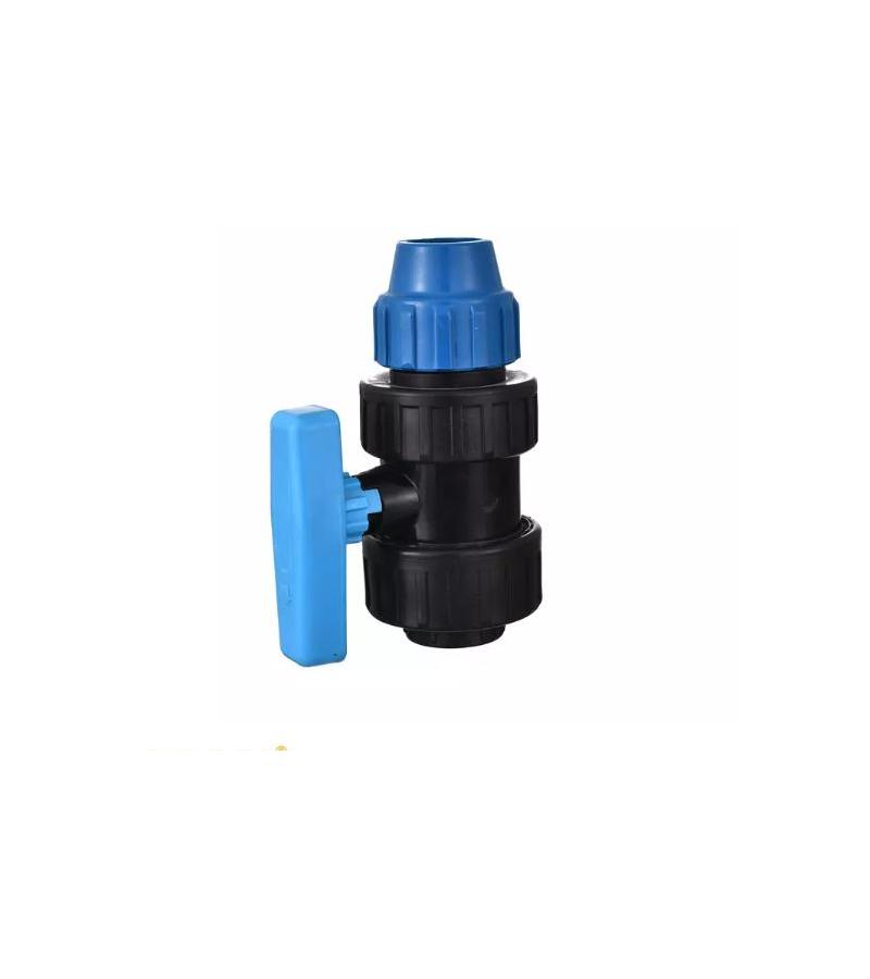 პოლიეთილენის ვინტილი  63 მმ  შიგა ხრახნით   MODUS