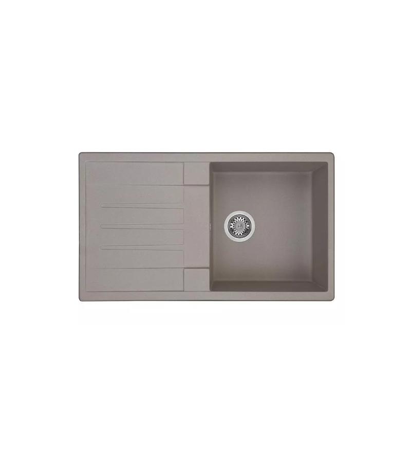 Кухонная мойка VERONA цвет Серый Шелк горький. АКВАТОН
