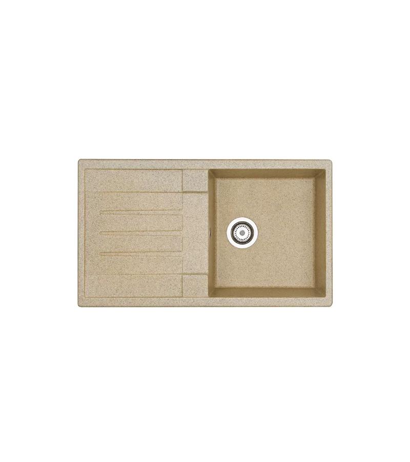 Кухонная мойка VERONA цвет Песочный горький. АКВАТОН