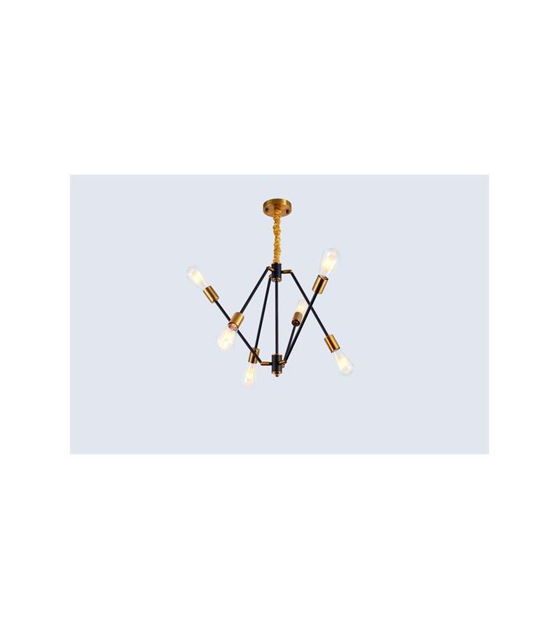 ჭაღი  #GZ-XNR-24  შავი   A8731-6