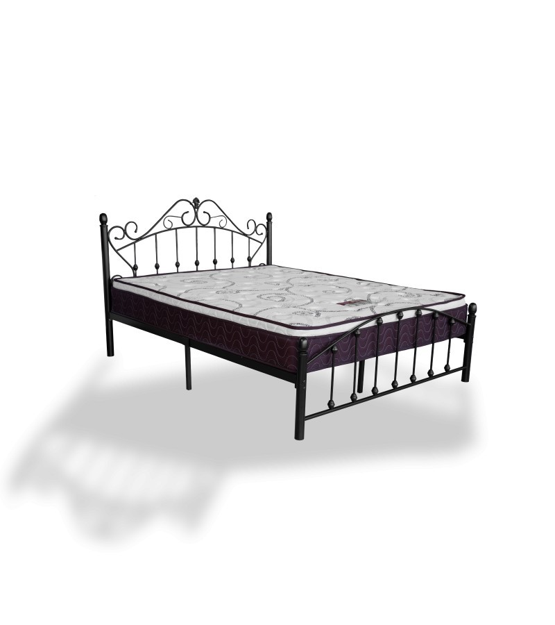 Metal bed 160*200 black DB-0427