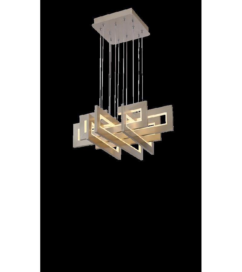 Chandelier LED #1785-6D(BK)