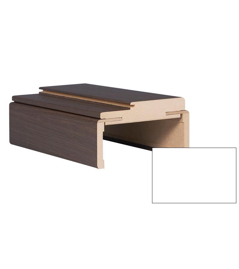 კარების ჩარჩო ცალკე კომპლექტში 10 სმ  Pure White  (KC-013)