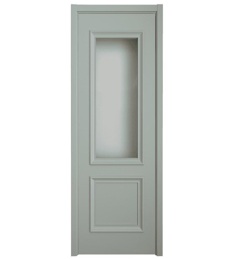 კარი  მინით  F02B-026  ზომა  215*80*4 ფერი FVR-001