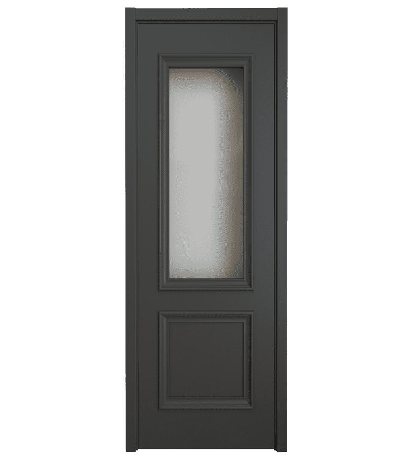 კარი  მინით  F02B-026  ზომა  215*80*4 ფერი FVR-003