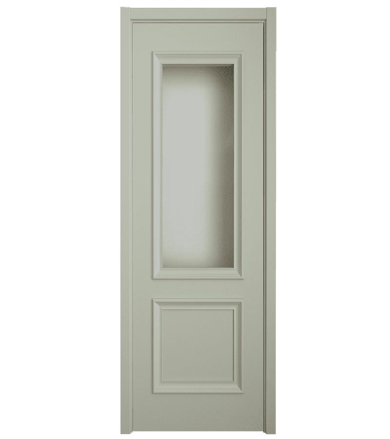 Door with glass F02B-026 size 215*80*4 color FVR-009