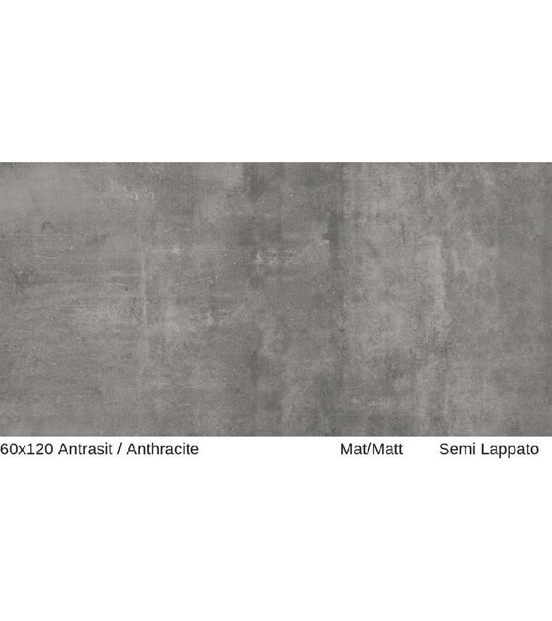 კერამიკ. ფილა   AGREGA   GREY  MATT  R I N O  60*120