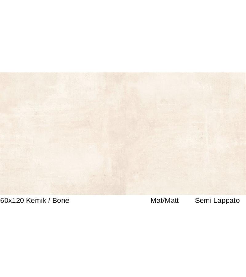 კერამიკ. ფილა   CEMENT   BONE  MATT  R I N O  60*120