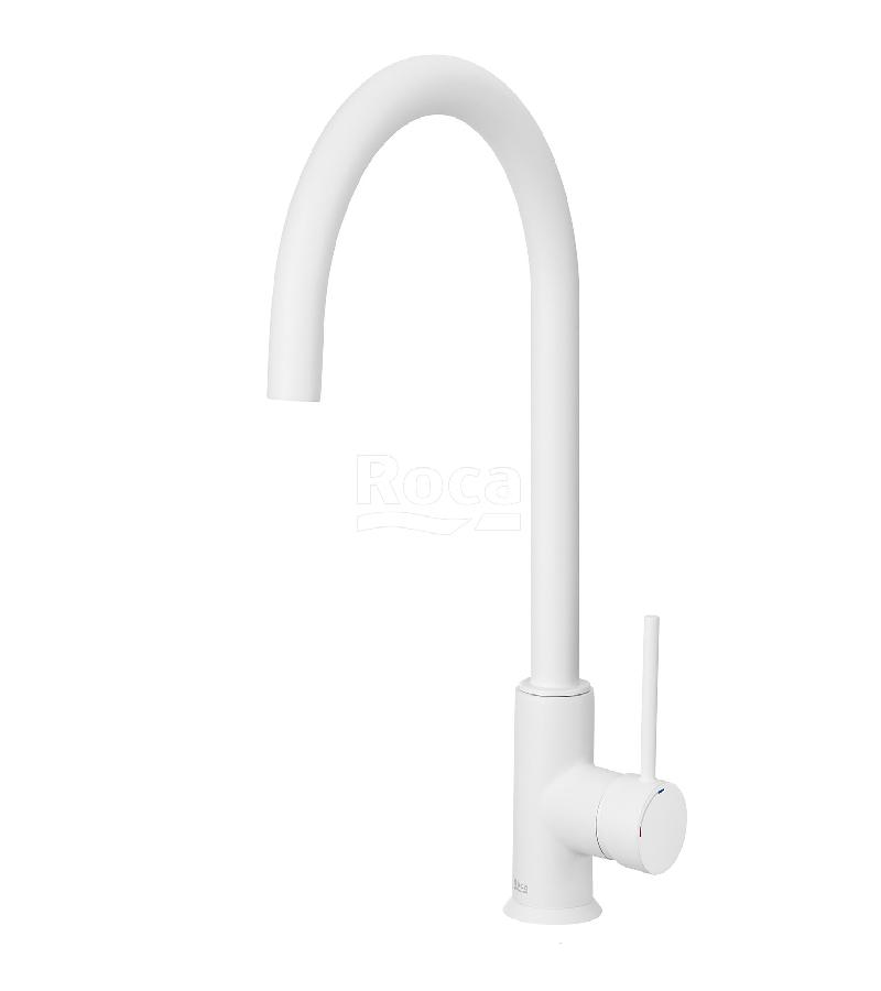 ETNA Undermount Kitchen Mixer #75A7B09B00 White Bitter. ROCA