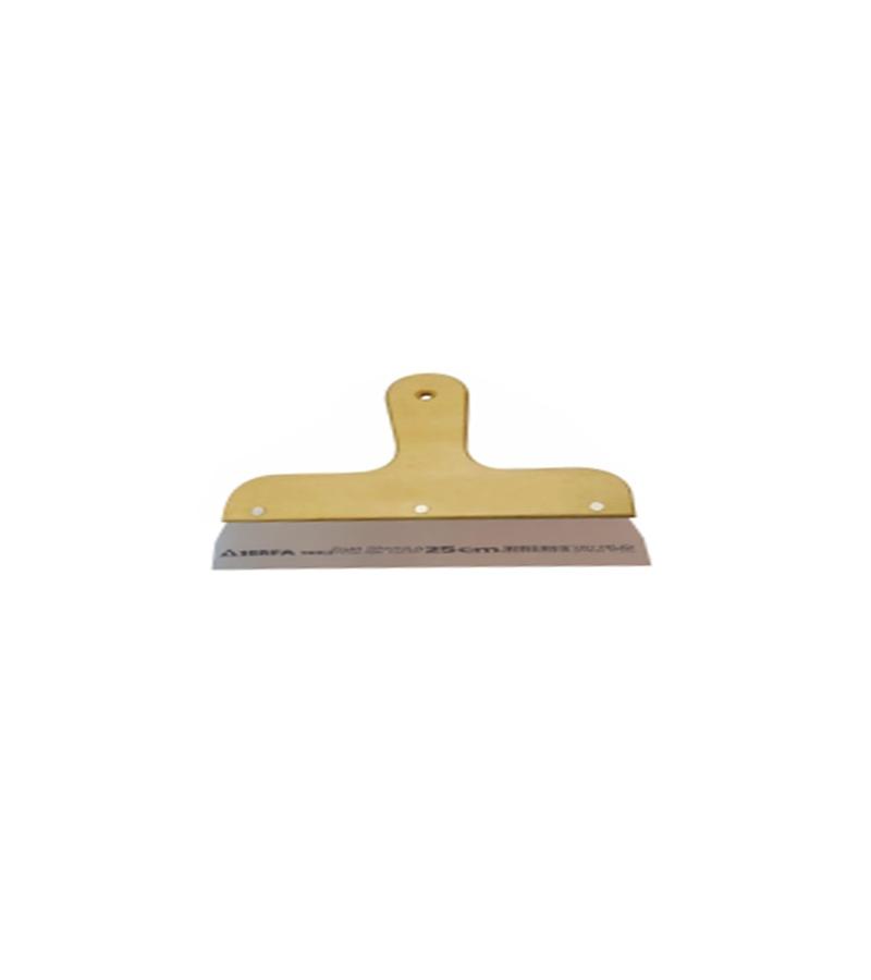 მებათქაშის ინსტრუმენტი ფასადის შპატელი ხის ტარით  30 სმ  #103   SERFA TOOLS